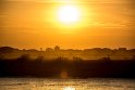 Sonnenuntergang auf dem Irrawaddy River