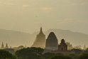 Bagan, Pagoden bei Sonnenuntergang