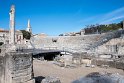Weiter zum antiken Theater, unter Kaiser Augustus um 25 v. Chr. errichtet. Es bot 12.000 Zuschauern Platz.